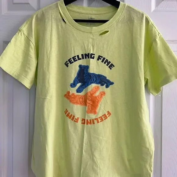 Aerie Feeling Fine Distressed T-Shirt - Picture 5 of 10